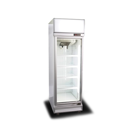 Réfrigérateur à 1 porte en verre colorbond